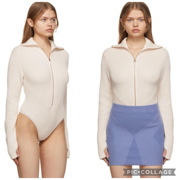 Gauge81 SSense Ecru Bodysuit - Picture 1 of 10